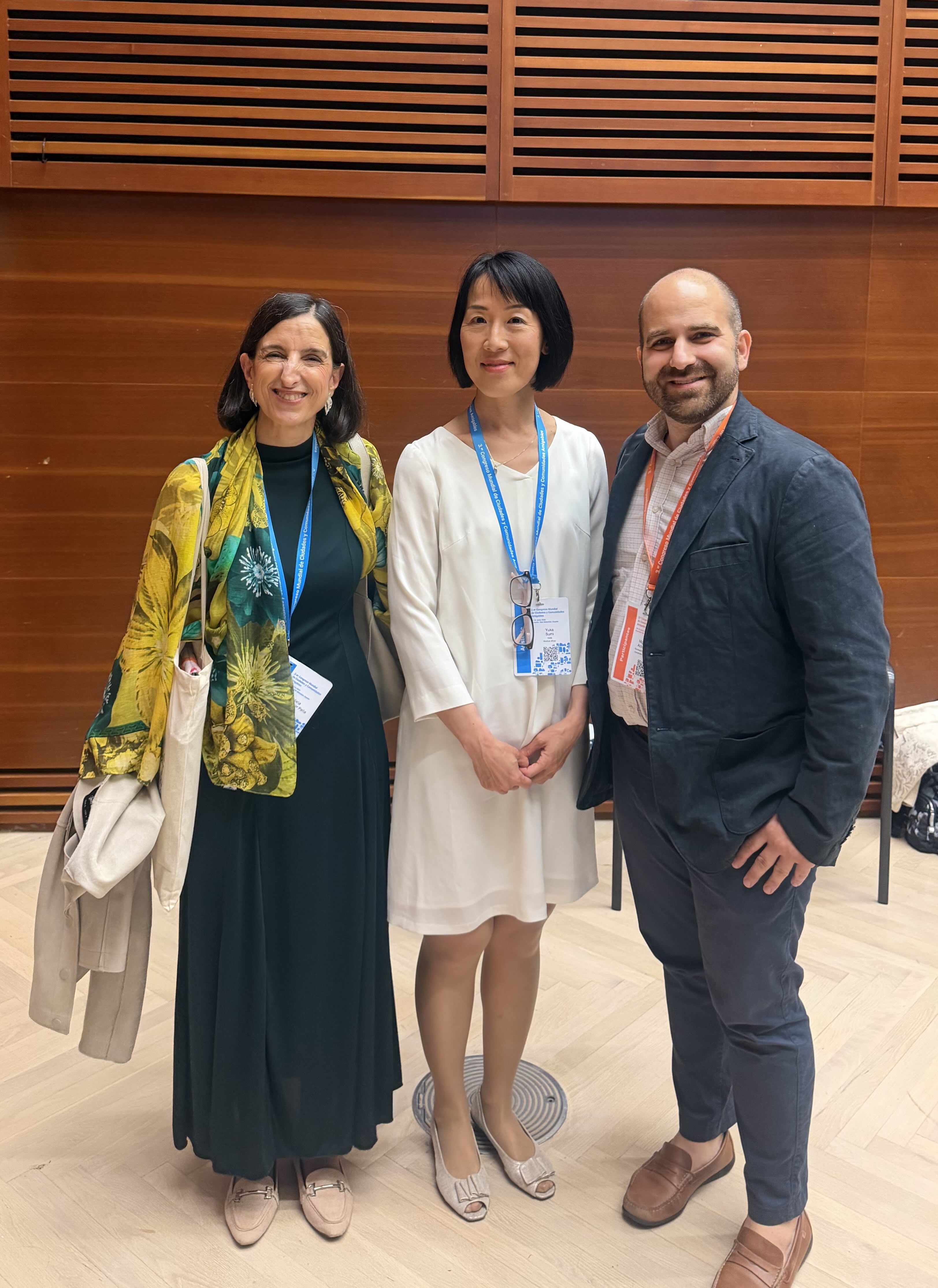María Pilar Astier Peña with colleagues during the ICOPE workshop